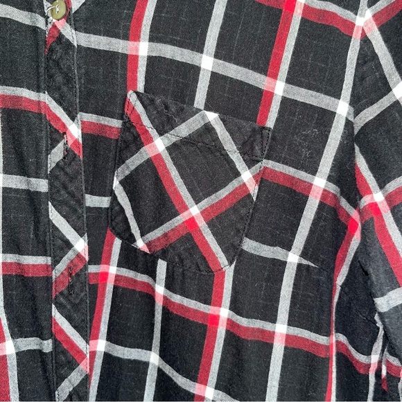 J. Jill Perfect Plaid Double Cloth Long Tunic - Picture 6 of 7